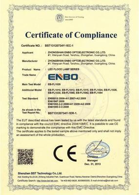 中山恩博光电LED投光灯 70W鳍片散热设计，CE与RoHS认证保障，引领专业照明解决方案